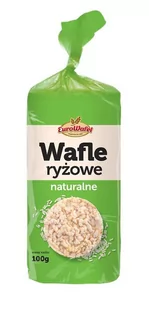 Eurowafel Wafle ryżowe naturalne 100 g - Batoniki - miniaturka - grafika 1