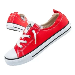 Buty Lee Cooper trampki damskie czerwone LCW-25-02-3298L - Trampki damskie - miniaturka - grafika 1