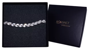 Bransoletka ślubna ROSANA silver - Bransoletki - miniaturka - grafika 1