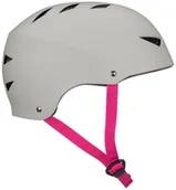 Kaski rowerowe - Nijdam Kask ochronny na rolki deskorolkę Pinky Swear N60EA01-GRY-S - miniaturka - grafika 1