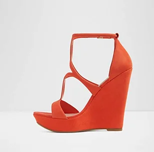 ALDO Dadossa Buty Damskie Czółenka, Czerwony - Czerwona Tangerine Tango 65-37 eu - Czółenka - miniaturka - grafika 1