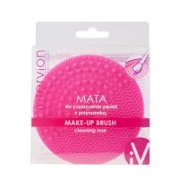 INTER-VION Make-Up Brush Cleaning Mat mata do czyszczenia pędzli z przyssawką - Pozostałe akcesoria do makijażu - miniaturka - grafika 1