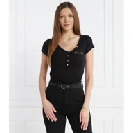 Koszulki i topy damskie - GUESS T-shirt | Slim Fit - miniaturka - grafika 1