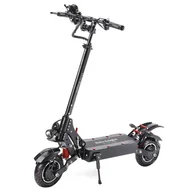 Hulajnogi elektryczne - Hulajnoga elektryczna Halo Knight T108 10-calowe opony drogowe, silnik 1000W*2, maks. prędkość 65km/h - Czarny - miniaturka - grafika 1