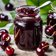 Konfitury, marmolady, powidła - Konfitura wiśniowa - 400g - miniaturka - grafika 1
