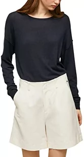 Pepe Jeans Damski sweter Tru Boat Neck, Niebieski (Dulwich), L - Swetry damskie - miniaturka - grafika 1