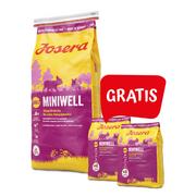 Sucha karma dla psów - JOSERA Miniwell 15kg + 2x900g GRATIS!!! - miniaturka - grafika 1