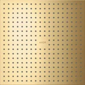 Deszczownice - Axor ShowerSolutions deszczownica 30x30 cm złoty optyczny szczotkowany 35321250 - miniaturka - grafika 1