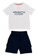 Kombinezony dla dzieci - Completo Bambino Aeronautica Militare T-shirt e Shorts - miniaturka - grafika 1