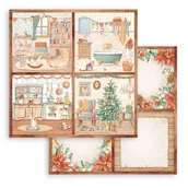 Scrapbooking - Papier 30x30 - Stamperia All Around Christmas - miniaturka - grafika 1