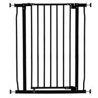Zabezpieczenia dla dzieci - DREAMBABY Bramka ochronna Extra High LIBERTY - Nacisk - L 75/81 x H 93 cm - Czarna - miniaturka - grafika 1