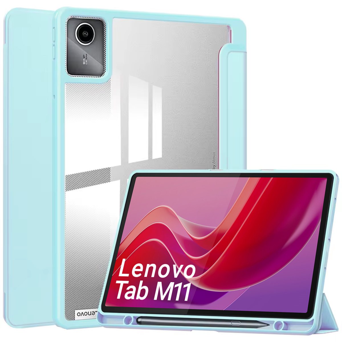 Etui Smart Crystal Lenovo Tab M11 TB330FU - Blue
