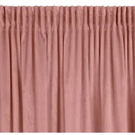 Zasłony - Euro Firany Zasłona Pierre Cardini Taśma 140 x 300 C. Różowy 1219706 - miniaturka - grafika 1