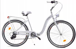 Dallas Bike Składak Alu 7Spd 28 cali Biały - Rowery - miniaturka - grafika 1