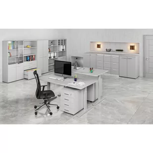 Szafa z szufladami na teczki zawieszkowe PRIMO GRAY, 1781 x 800 x 420 mm, szary - Szafy biurowe - miniaturka - grafika 3