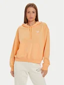Bluzy damskie - New Balance Bluza WT41507 Pomarańczowy Relaxed Fit - miniaturka - grafika 1
