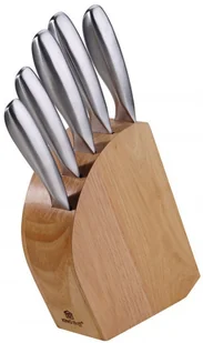 Kinghoff Zestaw Noży 6 elementów w bloku KH-1155 KH-1152 - Noże kuchenne - miniaturka - grafika 3