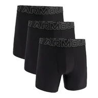 Majtki męskie - Męskie Bokserki UNDER ARMOUR M UA PERF TECH 6IN 1383878-001 – Czarny - miniaturka - grafika 1