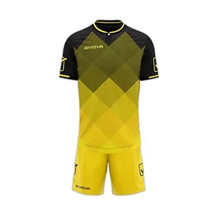 Givova, zestaw Shade, czarny/żółty, XL - Zestawy męskiej odzieży sportowej - miniaturka - grafika 1