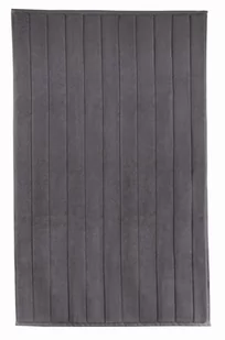 Kleine Wolke Strada Wegański Dywanik Frotte Slategrey 60x100 cm ECO LIVING - Dywaniki łazienkowe Kleine Wolke Strada Wegański Dywanik Frotte Slategrey 60x100 cm ECO LIVING - Dywaniki łazienkowe - miniaturka - grafika 1