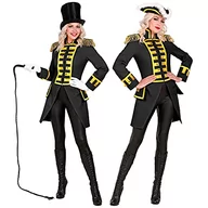 Płaszcze damskie - Widmann 49044 49044 czarny mundur gardeowy, rajd, marynarka, płaszcz, dyktor cyrkowy, kostium, karnawał, impreza tematyczna, damska, wielokolorowy, XL - miniaturka - grafika 1