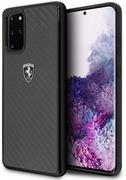 Etui i futerały do telefonów - Ferrari Hardcase FEHCAHCS67BK S20+ G985 black/czarny Carbon Heritage - miniaturka - grafika 1