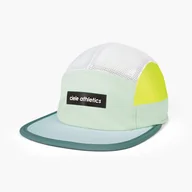 Czapki i chusty sportowe męskie - CIELE Czapka biegowa GOCap Field Iconic Bar dusty turquoise/white - miniaturka - grafika 1