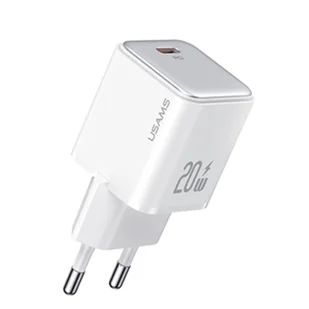 USAMS Ład. siec. 1xUSB-C PD20W (only head) PD3.0 Fast Charging biały/white X-ron Series CC183TC02 (US-CC183) - Ładowarki do telefonów - miniaturka - grafika 5