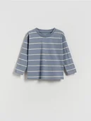 Bluzki dla niemowląt - Reserved - Bawełniany longsleeve 2 pack - niebieski - miniaturka - grafika 1