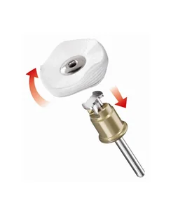 Dremel SpeedClic:tarcza polerska z tkaniny (423S) 2615S423JA - Materiały ścierne - miniaturka - grafika 4