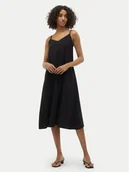 Sukienki - Vero Moda Sukienka letnia Josie 10303398 Czarny Regular Fit - miniaturka - grafika 1