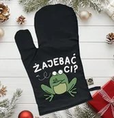 Fartuchy i rękawice kuchenne - ŚMIESZNA RĘKAWICA KUCHENNA NA PREZENT - miniaturka - grafika 1
