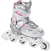 Rolki - Rolki Regulowane Raven Profession White/Pink 31-35 - miniaturka - grafika 1