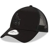 Czapki damskie - New Era Męska czapka z logo Bob Team 940 A Frame Trucker Los Angeles Dodgers, czarna, OSFM 12523912 - miniaturka - grafika 1