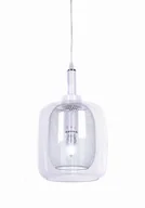 Lampy sufitowe - Lumina Deco Nowoczesna Lampa Wisząca Biała Bessa - miniaturka - grafika 1