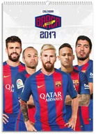 Kalendarze - FC Barcelona - oficjalny kalendarz 2017 - miniaturka - grafika 1