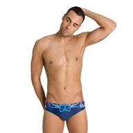 Kąpielówki męskie - Kąpielówki slipy męskie na basen Arena OG Brief US - miniaturka - grafika 1