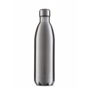 Butelki termiczne - Butelka Termiczna Ragsy Basic 1000Ml - Srebrna - Silver Steel - miniaturka - grafika 1