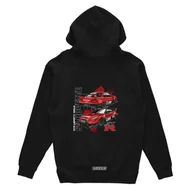 Odzież do sportów motorowych - Bluza z kapturem Nissan Skyline R35 Silhouette-L - miniaturka - grafika 1