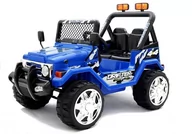 Pojazdy elektryczne dla dzieci - LEANToys   Auto na akumulator S618 EVA Niebieski - miniaturka - grafika 1