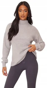 PRETTYLITTLETHING TALL SWETER DAMSKI SZARY L EGJ - Swetry damskie PRETTYLITTLETHING TALL SWETER DAMSKI SZARY L EGJ - Swetry damskie - miniaturka - grafika 1