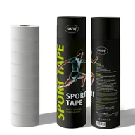 Akcesoria medyczne - Zestaw tejpów sztywnych FASCIQ® Athletic Sport Tape - 3,8 cm x 13,7 m - Biały - 8 sztuk - miniaturka - grafika 1