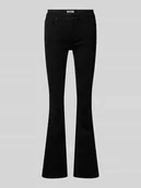 Spodnie damskie - Jeansy z poszerzaną nogawką z mieszanki bawełny model ‘REESE’ - miniaturka - grafika 1