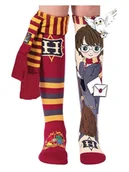 Skarpetki dla dzieci - Heinrich Bauer Skarpety "Harry Potter" w kolorze bordowo-szarym - miniaturka - grafika 1