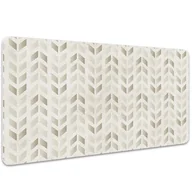 Podkładki na biurko - Mata ochronna z nadrukiem Złote wektory 100x50 cm, Dywanomat - miniaturka - grafika 1