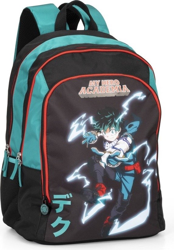 Plecak szkolny My Hero Academia Izuku One for All, wielokolorowy