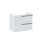 Szafki łazienkowe - ROCA A857770529 ELLA Szafka podumywalkowa 80 cm z 2 szufladami, do kompletacji z blatem - miniaturka - grafika 1
