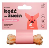 Przysmaki dla psów - AZANKI Kość hipoalergiczna ze skóry końskiej z jagodami goji MINI 10 cm - miniaturka - grafika 1