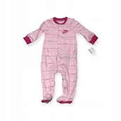 Pajacyki dla niemowląt - Pajacyk rampers niemowlęcy rękaw Nike 96 miesięcy - miniaturka - grafika 1