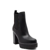 Botki damskie - Guess Botki na słupku - miniaturka - grafika 1